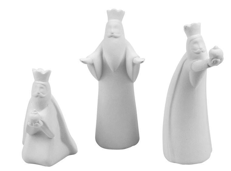 9 Piece Nativity Ceramic