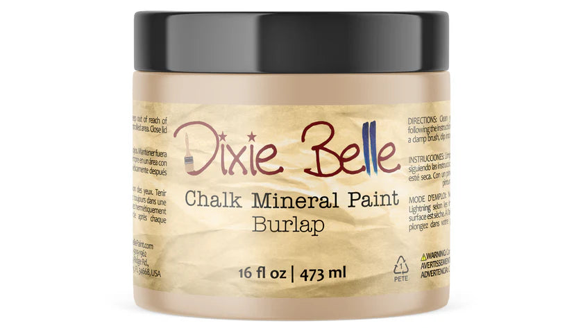 Burlap Chalk Mineral Paint