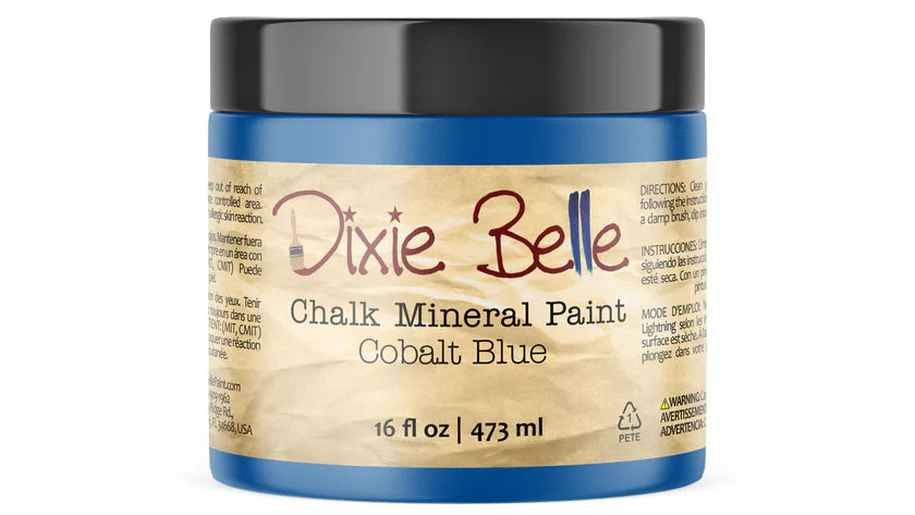Cobalt Blue Chalk Mineral Paint