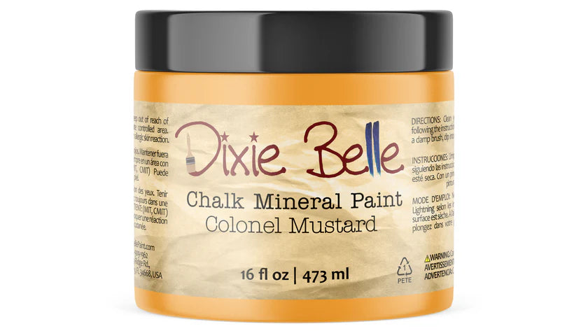 Colonel Mustard Chalk Mineral Paint