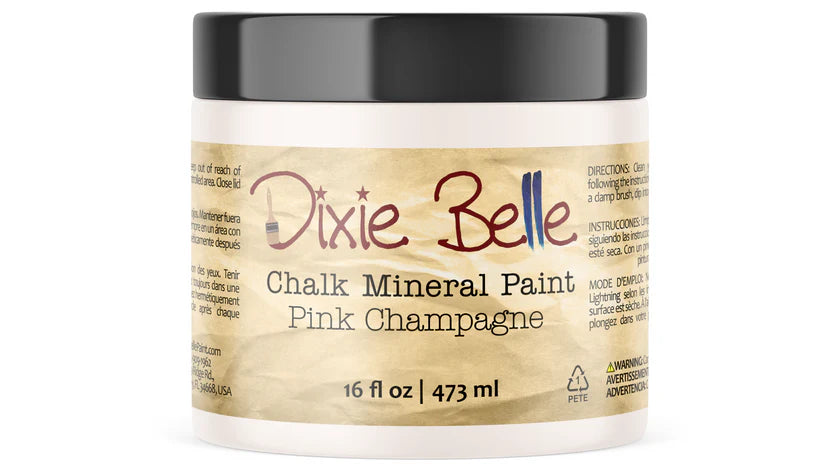 Pink Champagne Chalk Mineral Paint