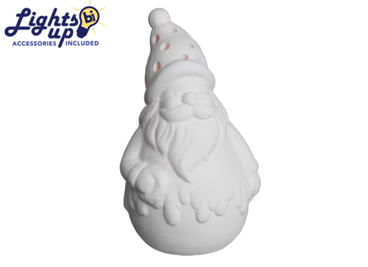 Lighted Santa Ceramic