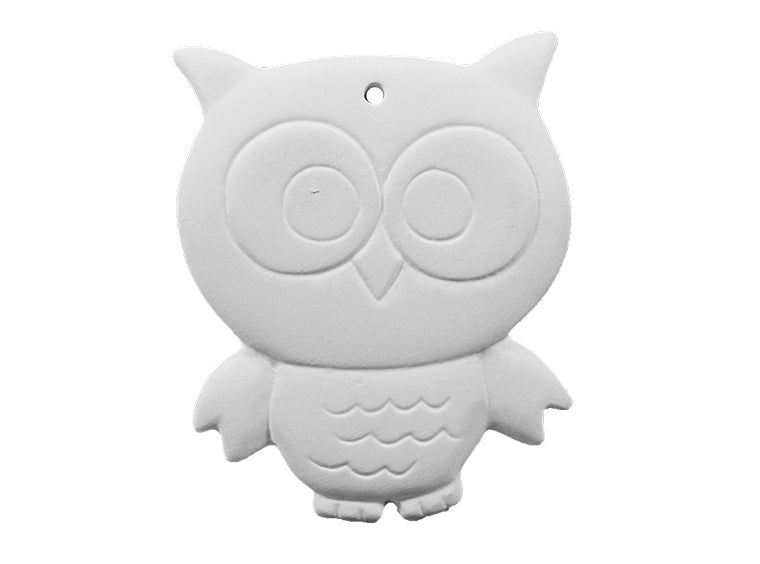 Kooky Owl Ornament Ceramic