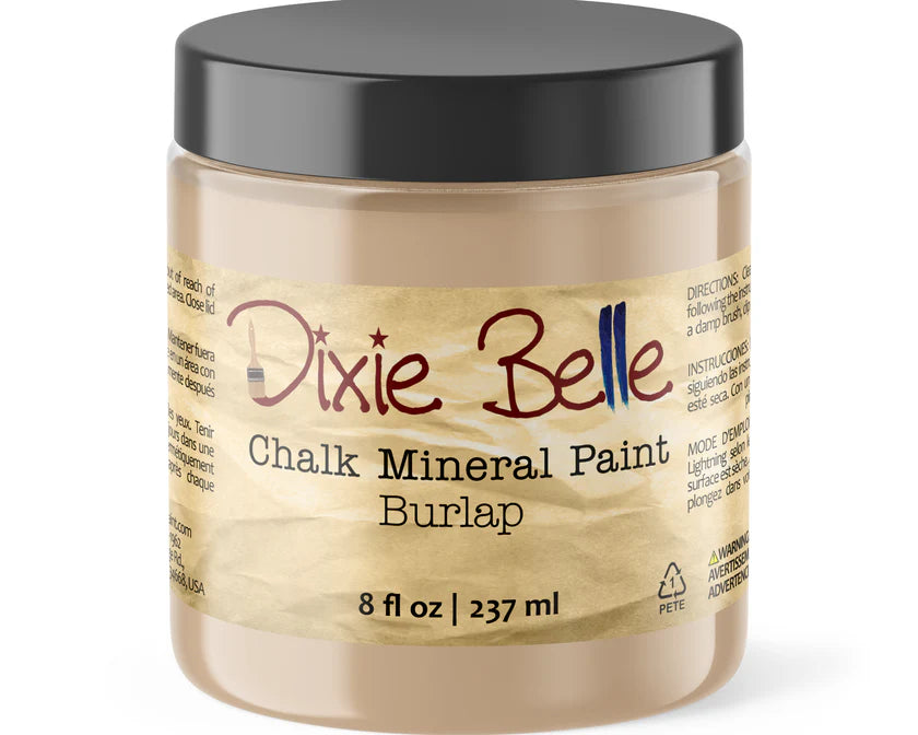 Burlap Chalk Mineral Paint
