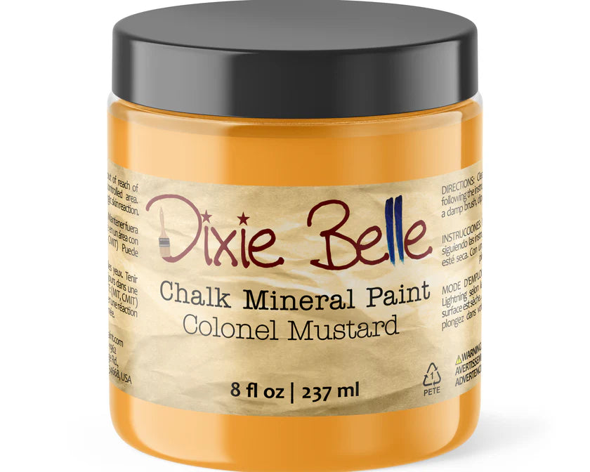Colonel Mustard Chalk Mineral Paint