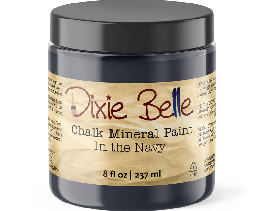 In the Navy Chalk Mineral Paint