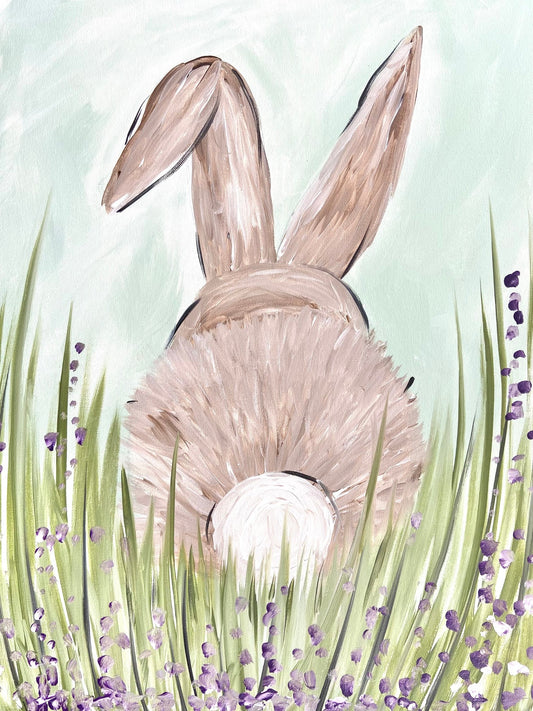 Bunny in Field Acrylic Paint Kit