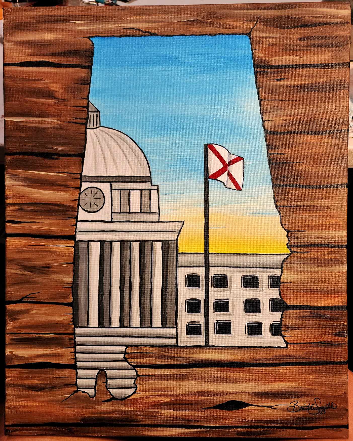 AL State Capitol Acrylic Paint Kit
