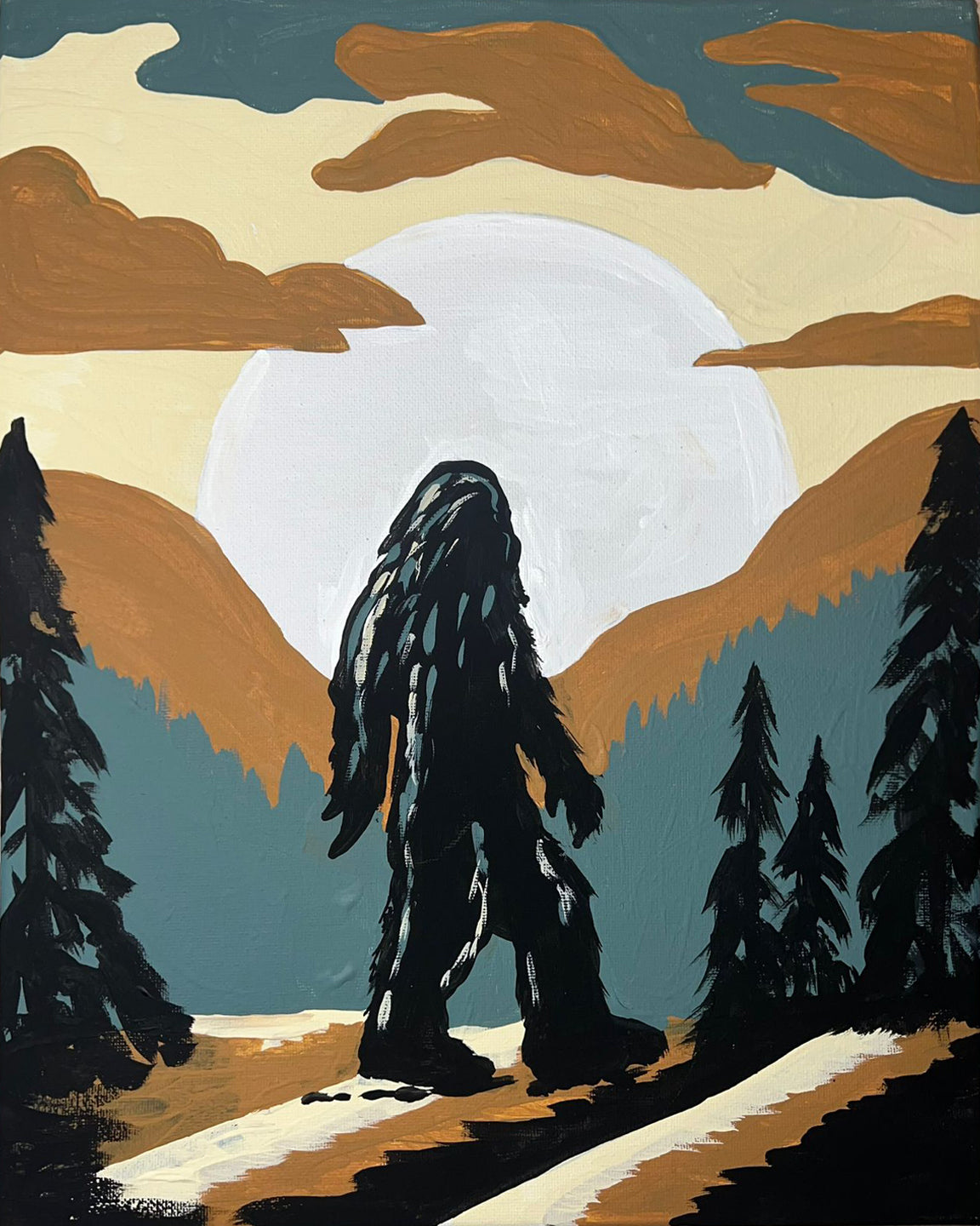 Backcountry Sasquatch Acrylic Paint Kit