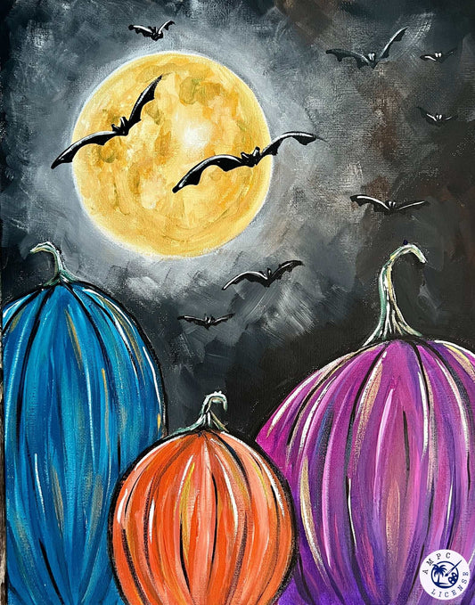 Batty for Pumpkins Acrylic Paint Kit