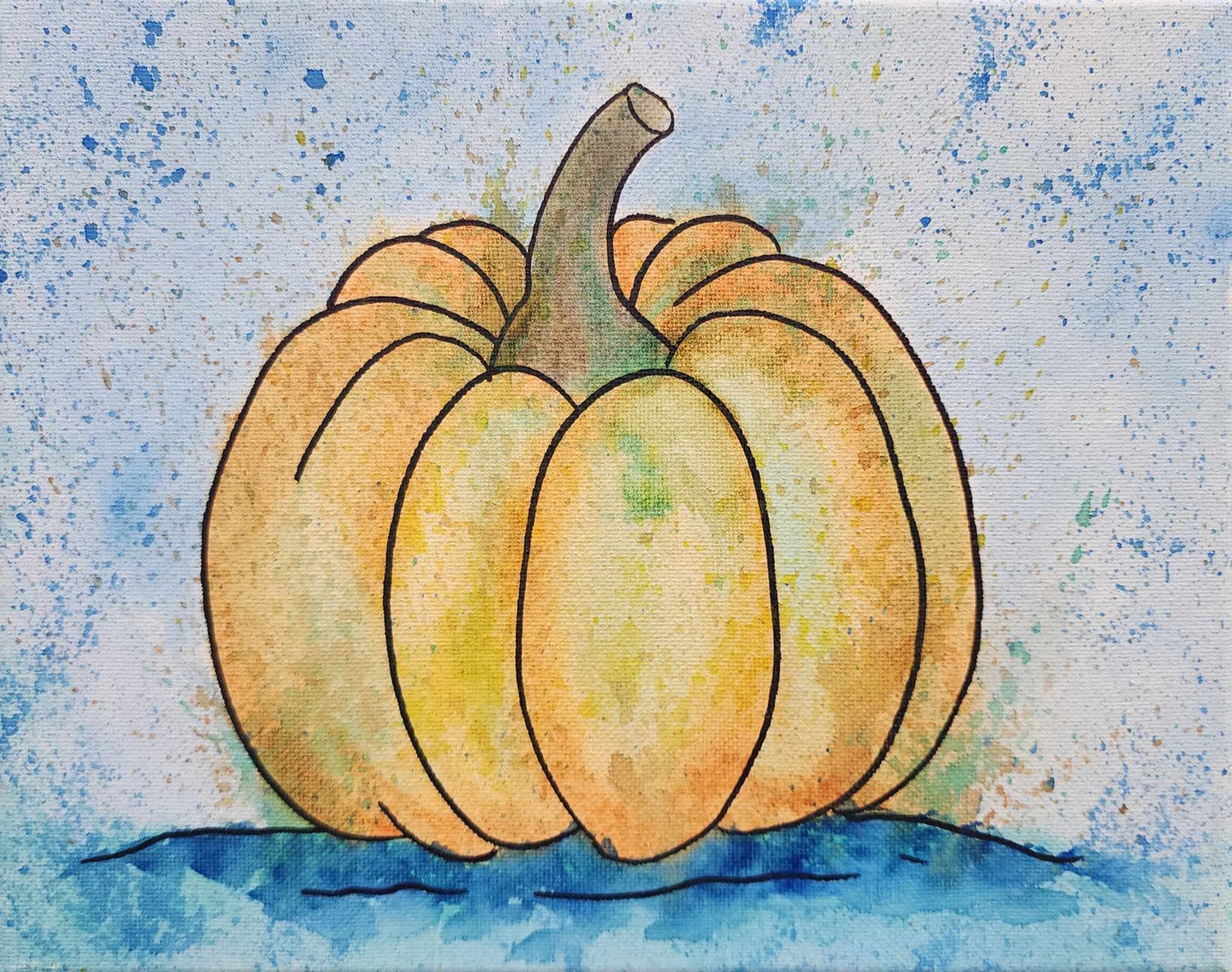 Blue Harvest Watercolor Paint Kit