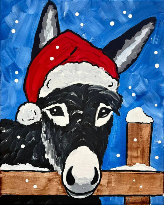 Christmas Donkey Acrylic Paint Kit