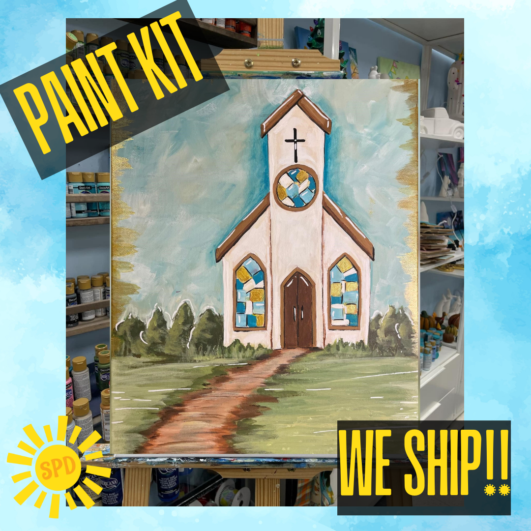 Little Prairie Chapel Acrylic Paint Kit