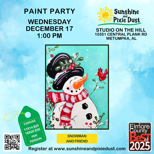 12/17/2025 PM 01:00 Paint Party (SPD Studio)