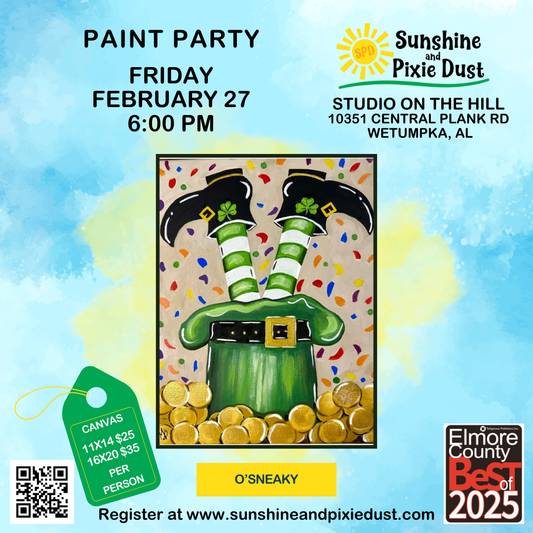 02/27/2026 PM 06:00 Paint Party (SPD Studio)