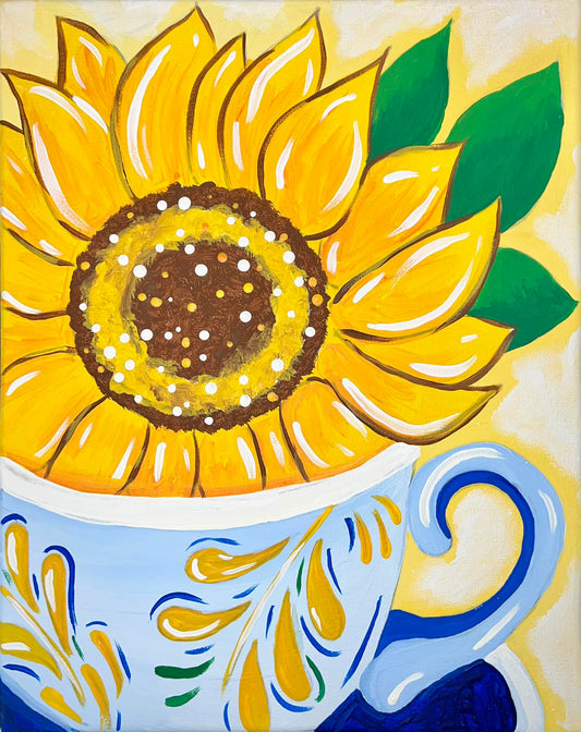 Cup of Sunshine Acrylic Paint Kit