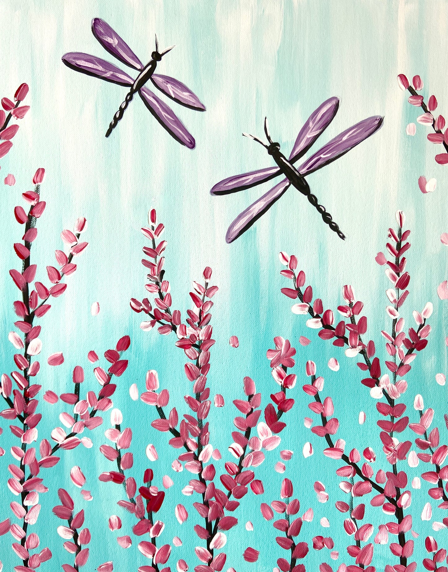 Dragonflies Acrylic Paint Kit