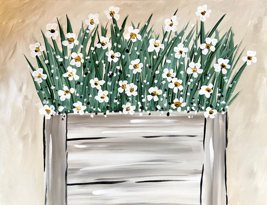 Daisies in a Box Acrylic Paint Kit