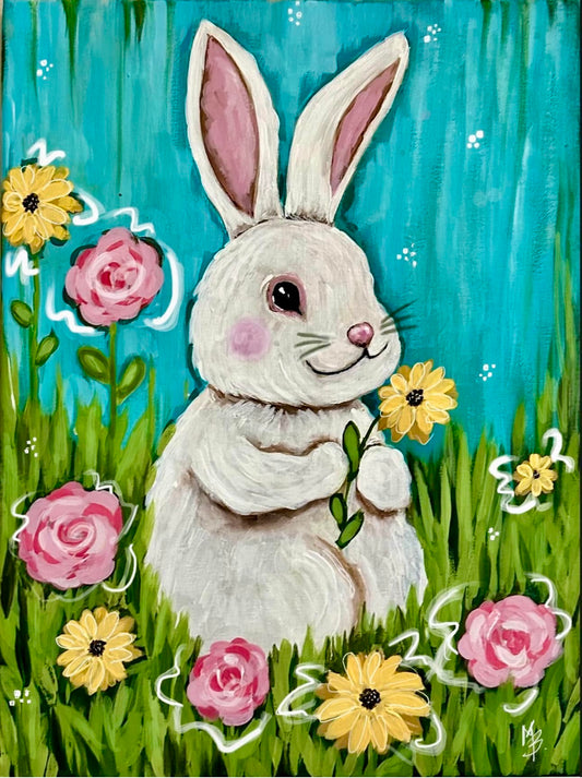 Rosie Rabbit/Flori Bunny Acrylic Paint Kit