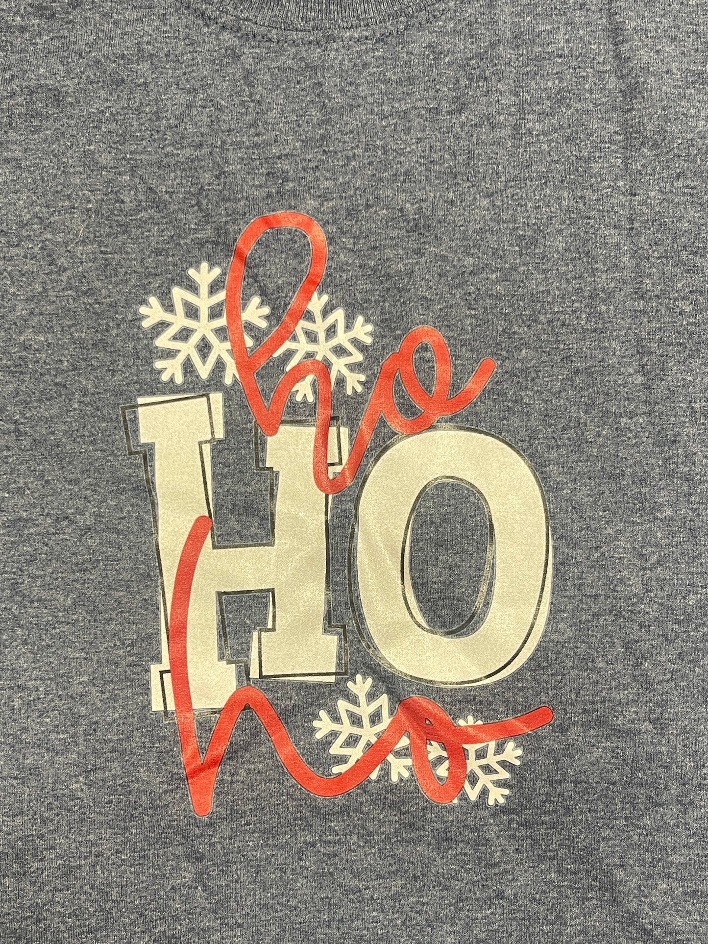 Ho Ho Ho T-Shirt Heather Navy M