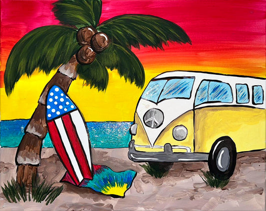 Home is Where You Park It Acrylic Paint Kit