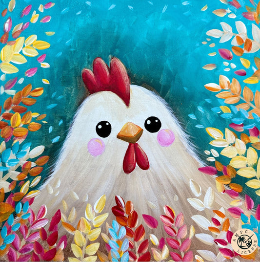Harvest Hen Acrylic Paint Kit