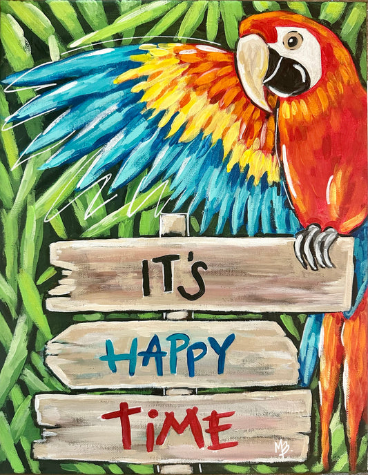 It's Happy Time Acrylic Paint Kit