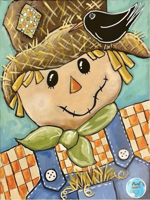 Jack Straw 11x14 Canvas Paint Kit – DIY Art Set All Ages, Traced Canvas, Brushes & Instructions, Quality Craft Project Gift