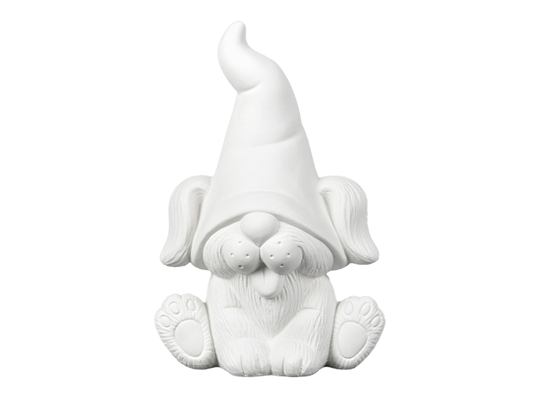 Puppy Gnome Ceramic