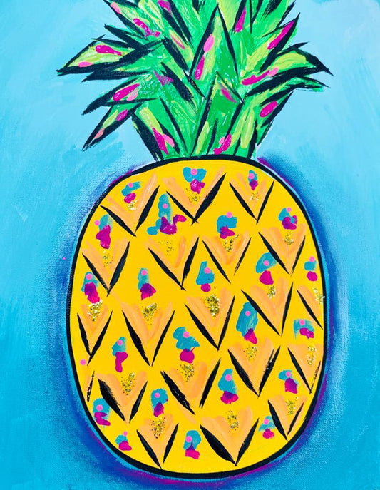 Pineapple Palooza Acrylic Paint Kit