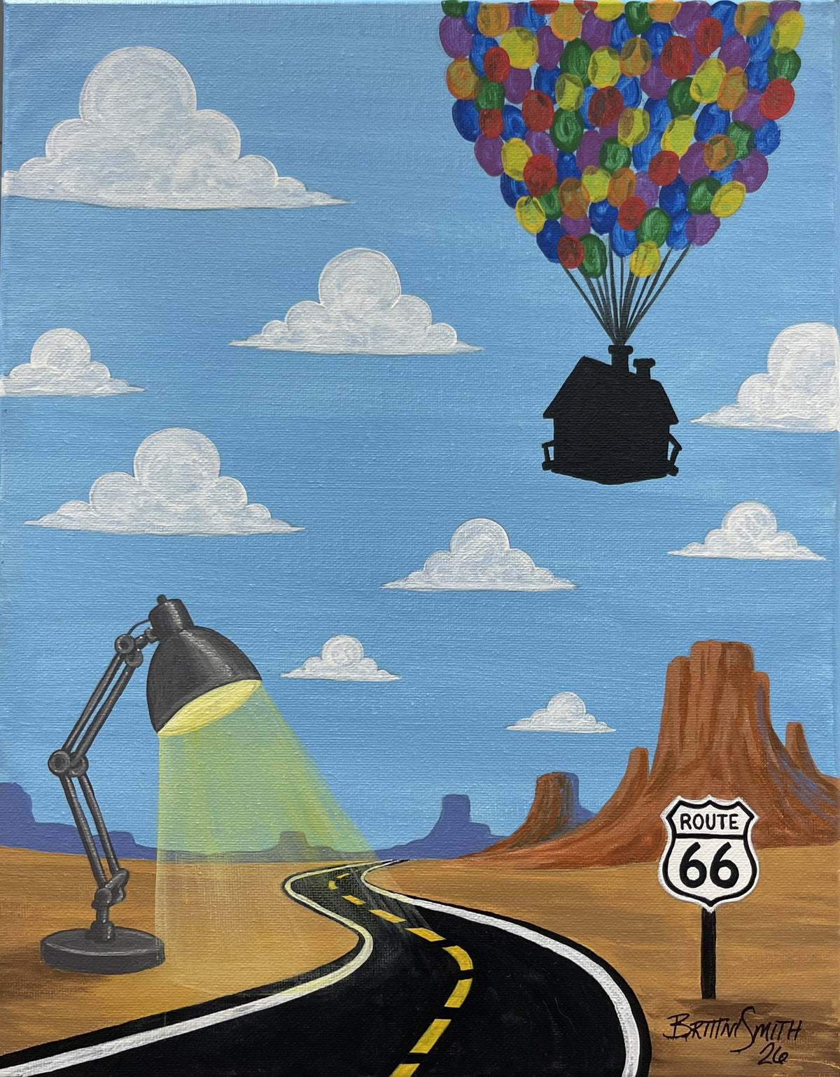 11/07/2026 PM 05:00 Pixar Movies Trivia Night Paint Party (SPD Studio)