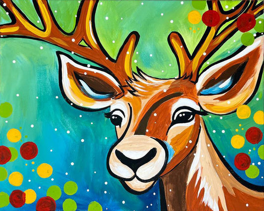 Reindeer Acrylic Paint Kit