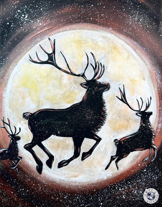 Reindeer Romp Acrylic Paint Kit