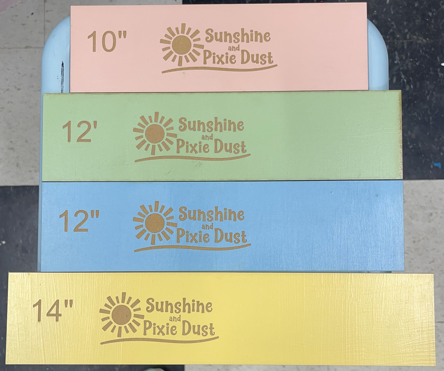 Ribbon Tail Board for Wreath Making | Wooden Ribbon Cutting Tool | Perfect Length Ribbon Tails | Multiple Sizes Available