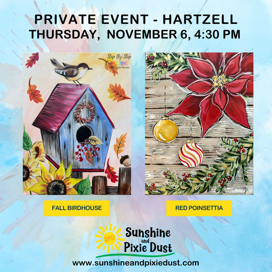 11/06/2025 PM 04:30 Private Event (Hartzell)