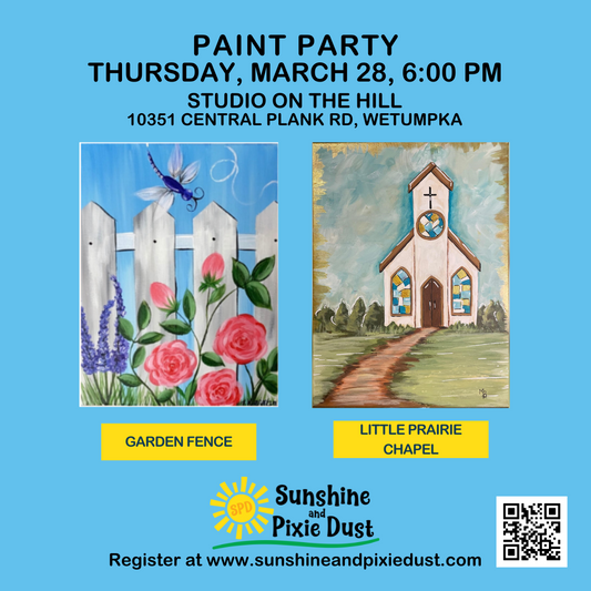 03/28/2024 PM 06:00 Paint Party (SPD Studio)