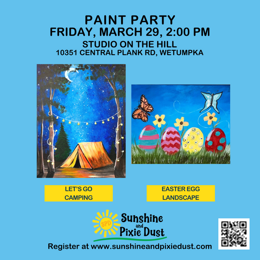 03/29/2024 PM 02:00 Paint Party (SPD Studio)