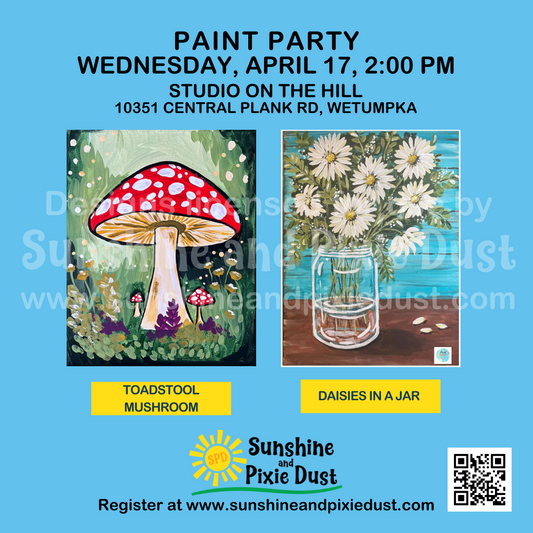 04/17/2024 PM 02:00 Paint Party (SPD Studio)