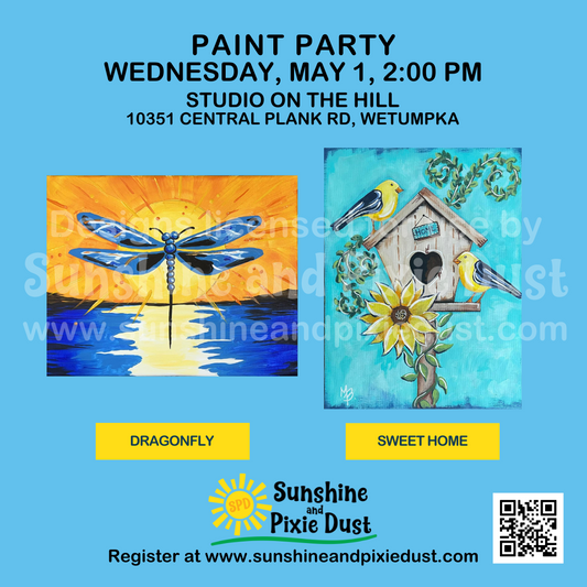 05/01/2024 PM 02:00 Paint Party (SPD Studio)