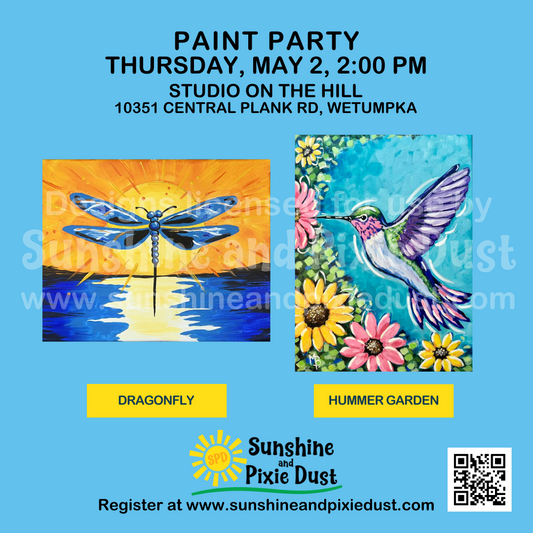 05/02/2024 PM 02:00 Paint Party (SPD Studio)