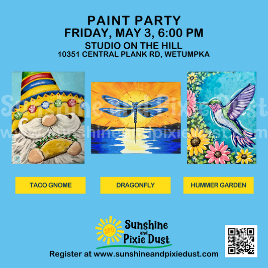 05/03/2024 PM 06:00 Paint Party (SPD Studio)