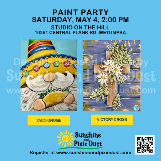 05/04/2024 PM 02:00 Paint Party (SPD Studio)