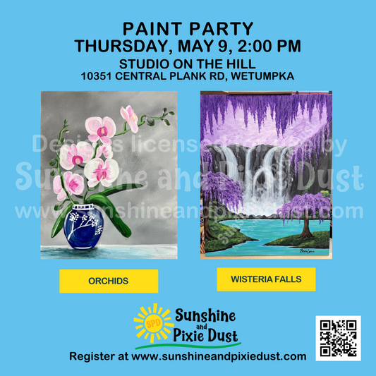 05/09/2024 PM 02:00 Paint Party (SPD Studio)