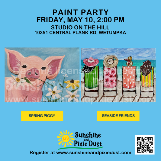 05/10/2024 PM 02:00 Paint Party (SPD Studio)