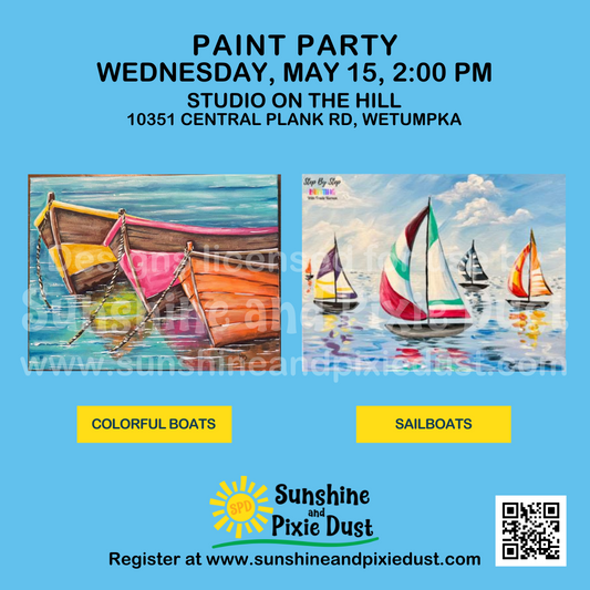 05/15/2024 PM 02:00 Paint Party (SPD Studio)