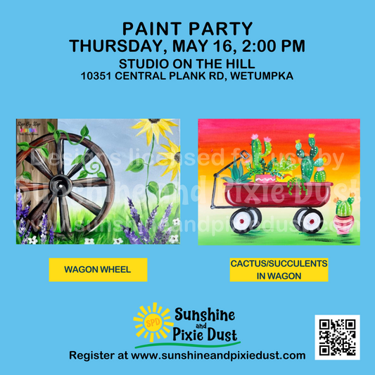 05/16/2024 PM 02:00 Paint Party (SPD Studio)