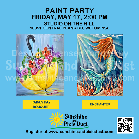 05/17/2024 PM 02:00 Paint Party (SPD Studio)