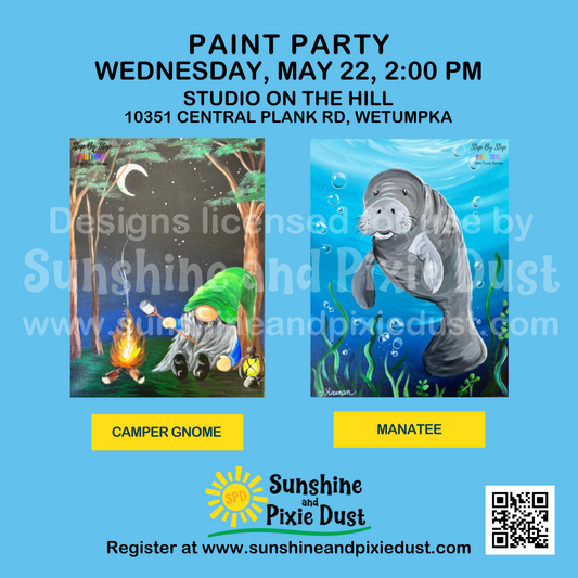 05/22/2024 PM 02:00 Paint Party (SPD Studio)