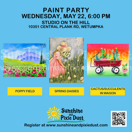 05/22/2024 PM 06:00 Paint Party (SPD Studio)