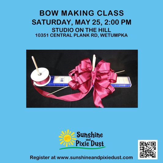 05/25/2024 PM 02:00 Bow Making Class (SPD Studio)